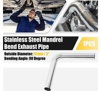 90 Degré Coude 2" OD Voiture Bricolage Personnalisée Mandrin Échappement Tuyau 12,99 Pouce