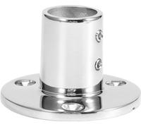 90 -degré - tube rond de base butées de rail à main 316 acier inoxydable marine matériel25 mm/1in