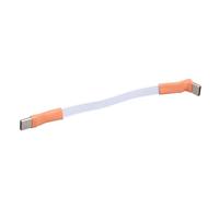 90 Degree Angled USB C Cable Flat Flexible Cord 480Mbps Data Transfer
