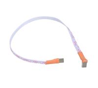 90 Degree Angled USB C Cable Flat Flexible Cord 480Mbps Data Transfer