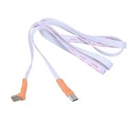 90 Degree Angled USB C Cable Flat Flexible Cord 480Mbps Data Transfer