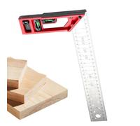 90 Degree Carpenter Square | Right Angle Ruler Woodworking | Metal Multi-function Layout Ruler For Cabinets Cupboard Closet Wardrobe Chair Table Construction Carpentry Projects