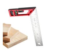 90 Degree Carpenter Square | Right Angle Ruler Woodworking | Metal Multi-function Layout Ruler For Cabinets Cupboard Closet Wardrobe Chair Table Construction Carpentry Projects