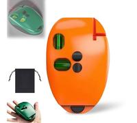 90 Degree Electronic Red Light Scale, Red Light Level, Green Self Leveling Cross Line Red Light Level with Horizontal and Vertical Lines,Protable for Construction (Yellow)