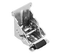 90 Degree Hinge Bracket | Self Locking Aluminum Alloy Foldable Table Leg | Furniture Hardware for Cabinets/Desks/Chairs | 120 Degree Rotation, 2.5mm Thickness