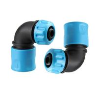 90 Degree Hose Elbow - Leakproof Quick Connect, Wear Resistant Coupler | Gardening Outdoor Backyard Lawn Washing, Farm Watering Irrigation System Connector Attachment Device For Efficient Fluid Flow C