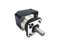 90 Degree Planetary Gearbox Step-down Gearbox Motor Reducer for Nema23/34 Stepper Motor 60/80/90 400W 750W 1KW Servo(14mm-86 Stepper,Speed Ratio 25 to 1)