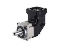 90 Degree Reducer Helical Gear Right Angled Planetary Gearbox 19mm Input 3-100:1 for 80mm 90mm Servo electronic starter 86mm Stepper electronic starter NWPNLXEA(Ratio 70 to 1)