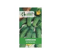90 Graines de Cornichon de Paris - Variété Verte Petite de Paris - Culture Facile et Croquante