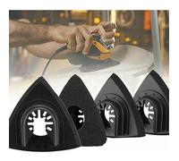 (90 mm)4 pièces Plaque de ponçage pour ponceuse Delta , plateau de ponçage universel pour accessoires Fein Bosch Parkside Ryobi Wo