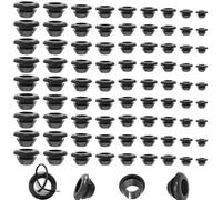 90 passe-câbles en caoutchouc étanches, pour la protection des câbles, 9 tailles : 3 mm, 4 mm, 5 mm, 6 mm, 7 mm, 8 mm, 10 mm, 12 mm, 14 mm