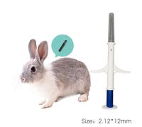 90 pièces 2.12x12mm FDX-B Microchips 134.2KHz Animal Microchip vétérinaire Pet Seringue RFID Injecteur Animal transpondeur Pet Tag - Type ST-Y05
