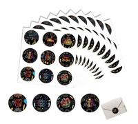 90 Pièces Autocollants Nouvel An 2026, Étiquettes Rondes Adhésives, Parfaites pour Décoration et Emballage Cadeaux, Autocollants "Bonne Année", 40mm, Multicolores