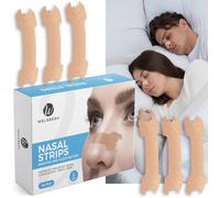 90 Pièces Bandelettes Nasales,Aide Anti-Ronflement,Respiration Améliorée Pendant Le Sommeil Et Le Sport,Plâtre Nasal Pour Hommes Et Femmes,Taille L,66x19 Mm