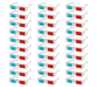 90 Pièces Cartonnées 3D Anaglyphes Universelles Pour