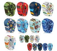 90 Pièces de Pansements Oculaires, Patch Adhésif pour les Yeux pour Enfants Cache Oeil Adhésif en Coton Bloquant la Lumière d'Été pour Enfant (9 Modèles)