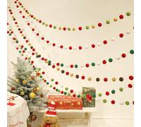 90 pièces Guirlande de pompons arc-en-ciel, 30 pièces/paquet Décoration de fête d'anniversaire pour étudiants, Accessoires de pompons moelleux faits à la main DIY, Décoration suspendue de mariage en p