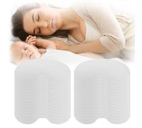 90 Pieces Mouth Tape for Sleeping, Anti Snoring Strips to Stop Snoring, Nighttime Breathing Aid for Better Sleep, Comfortable & Hypoallergenic mouth tape(Blanc transparent)