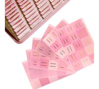 90 pièces Onglets bibliques, accessoires bibliques, fournitures de journalisation biblique, onglets autocollants pour livres bibliques, accessoires d'étude biblique pour onglets d'index (rose)