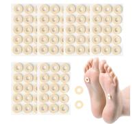 90 Pièces Pansement Cors Aux Pieds, Pansement Verrue Plantaire, Corn Remover Protecteurs Correcteurs D'orteils Anti-Friction Réduire Douleur Pied et Talon pour Callosités Orteils, 6 Feuilles