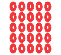 90 Pièces Rondelles D’équilibrage Clavier Piano en Feutre Rouge | Pièces de Rechange, Anti Contact Métal Métal, Outil D’ajustement, Accessoire Piano Droit