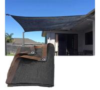 90% Sunblock Shade Cloth with Grommets 5x50ft to 50x50ft for Pergola(50x50ft)