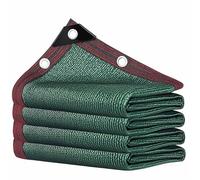 90% Voile D'Ombrage Protection Anti-UV Filet Protection Solaire Vert Renforce ÉPaissir Voile Ombrage avec Œillets pour Jardin Véranda Balcon Extérieur(6.0x7.0m(19.7x23ft))