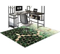90 x 140 cm Tapis de Sol Bureau | Tapis Protection Sol Chaise Bureau | Tapis Chaise Gaming Antidérapant | Tapis Chaise de Bureau | Tapis de Sol Gamer | Tapis Protège-Sol pour Chaise de Bureau