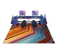 90 x 140 cm Tapis Protecteur de Sol pour fauteuils de Gaming, Tapis Chaise de Bureau Antidérapant Tapis Gaming Sol, Tapis Chaise de Bureau, Tapis de chaise multi-surfaces, pour stratifié, parquet