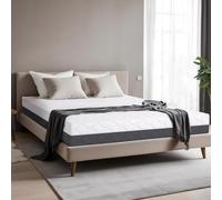 90 x 190 Matelas Simple Waterfoam 100% Fabriqué en Italie | Ergonomique et orthopédique | Haute respirabilité avec Le système AirFoam | Déhoussable | Hypoallergénique, antibactérien et Anti-acarien