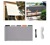 90 x 550 cm - Rechteckiges ohne Bohren, 100 % Privatsphäre, avec Ösen, UV-Scz, Viele Größen & Längen verfügbar