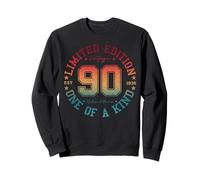 90 Year Old Gifts Vintage 1935 Édition limitée 90e Anniversaire Sweatshirt