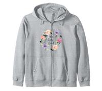 90 Years Loved 90th Birthday Floral 90 Years Loved Women Sweat à Capuche