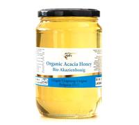 900 g Bio Miel de Fleur d'Acacia, Cru, non Chauffé, sans Sucre, non Pasteurisée, sans additifs