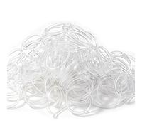 900 Mini Elastique Cheveux Transparent 30x2mm pour Tresses et Coiffure | Caoutchouc flexible, maintien ferme, retrait sans douleur, finition invisible, usage quotidien, lot économique