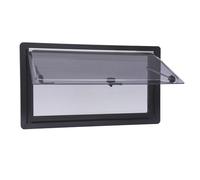 900 x 500 mm Fenêtre latérale pour camping-car, caravane, fenêtre coulissante extérieure avec moustiquaire et store intégré, convient pour camping-car, caravane, fourgon, camping-car