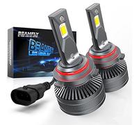9006 Ampoules LED 36000LM, BEAMFLY Phares Avant de Voitures, 110W Très Puissant, 6000K Blanc