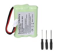 900mAh 3.6V Babyphone NiMH Batterie Compatible avec Vtech BM5463 VM312 VM3251 VM3252 VM3261 Compatible avec Fisher Price J2457 J2458 M6163 TEL10160 Compatible avec Motorola MBP33S MBP36 MBP481 MBP482
