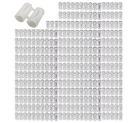900PICES PRATIQUES EXPANSION PROCADES DES ANCORS DE PLASTIQUE BLANCS DESIGNES POUR UTILISATION PLUS MULTIPLOSE DANS LES FIXEURS D'INSTALLATION CORT Et CONSTRUCTION Easy