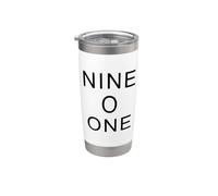 901 Memphis Tennessee Nine On One Memphis Gobelet isotherme en acier inoxydable double paroi
