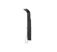 Essebagno Essekaska Panneau de douche hydromassant thermostatique noir