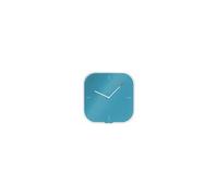 Leitz Horloge murale et de table 90170061 – Horloge à quartz carrée Bleu G