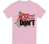 90210 - T-shirt "Good Girls Don't" pour homme/femme Unie TV20610 (M) (Rose)