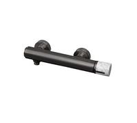 9021104 Manopola mitigeur douche mécanique gris gun métal marbre