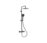 Luisa Colonne de douche avec Mitigeur Thermostatique - Gris gun métal - Essebagno