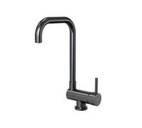 Essebagno New Oslo mitigeur évier rabattable gris gun métal