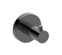 9025690 Luisa patère murale en inox gris gun métal