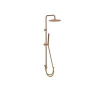 Essebagno Luisa II colonne de douche cuivre brossé sans mitigeur