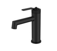 9027052 Molette mitigeur lavabo bas noir mat