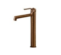 Essebagno Molette mitigeur lavabo haut cuivre brossé
